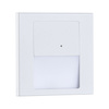 Oprawa przyschodowa TSARO LED czujnik ruchu i zmierzchu kwadrat 1x1,W 80lm 2700K IP20 230V biały matowy / tworzywo sztuczne PAULMANN PL80002