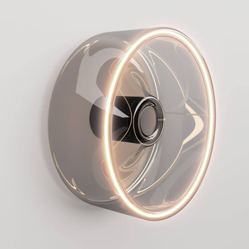 Kinkiet ze szklistą żarówką Ghost Creative cables BIP44-E27-1-L3-IP44-E27-1-N-L3