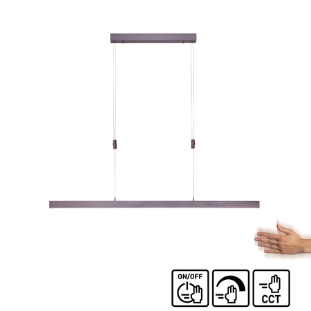 Lampa Wisząca Brązowy ADRIANA 003902-032156 Newgarden