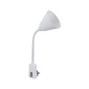 Lampa wtyczkowa JANUS elastyczne ramię  E14 max. 20W 230V biały
