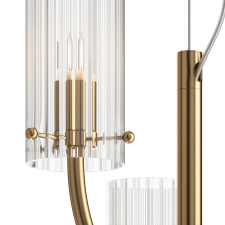 Lampa wisząca BRASS Arco Maytoni MOD223PL-03BS