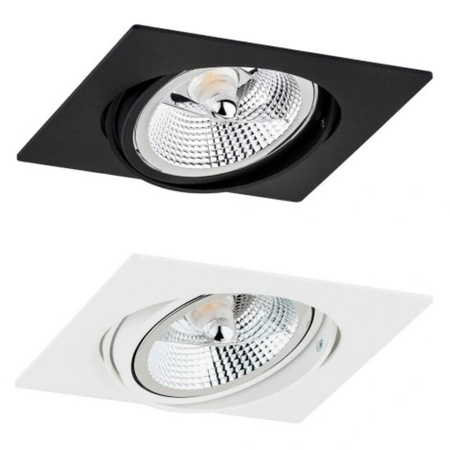 GAVI LITE AR111/ES111 GU10 downlight Podtynkowy CZARNY 64034 Unilight