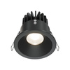 Downlight Czarny/Black Zoom Maytoni DL034-L12W4K-D-B