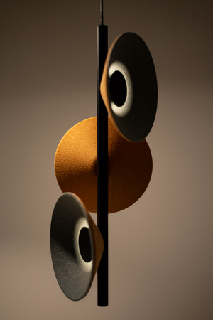 Maxlight p0564 lampa wiszaca puro earth yellow&grey