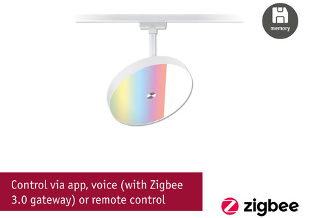 URail ZB Spot Hildor RGBW 7,5W Signws m PAULMANN PL95689