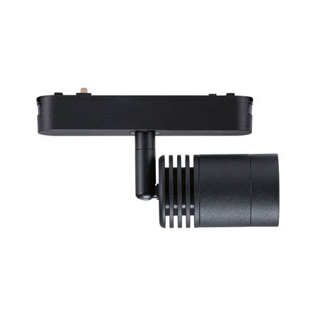 Reflektor na szynoprzewód ZOOM LED 5W 640lm IP20 3000K 48V DC czarny matowy / aluminium PAULMANN PL95732