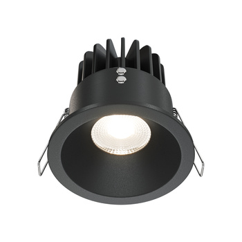 Downlight Czarny/Black Zoom Maytoni DL034-L12W4K-D-B