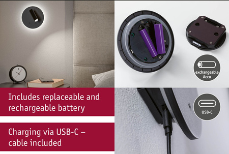 Mobile Wandl Kiora dim Sz Kst/Met PAULMANN PL71286