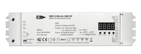 Casambi 65W 2CH NFC Enabled LED Driver (Constant Current) SRP-CS9105N-65CCT500-1500 Sunricher