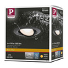 Oprawa do wbudowania NOVA LED PLUS DIM wychylna 6W 470lm 93mm 2700K IP65 230V  czarny matowy PAULMANN PL92459