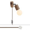 Lampa Spostaluce regulowana drewniany przegub Creative cables B-APL2FC2LNTR-6-APL2FC2L01TCRINBRD73