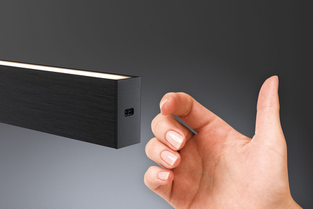 Lampa wisząca APTARE sensor LED 2x16,5 1X16,5W 2700K 230V czarny matowy PAULMANN PL76989