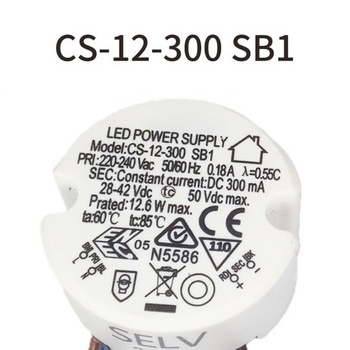 Zasilacz LED 12W 300mA IP67