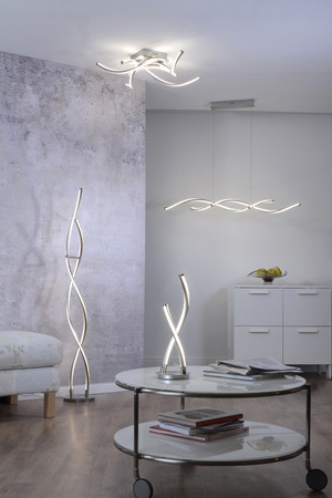 Lampa Podłogowa Stalowy Q-MALINA 003902-031365 Newgarden