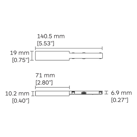 Adapter zasilający szyn magnetycznych MICRO11 (ON/OFF) do systemów 48V