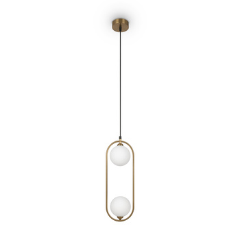 Lampa wisząca BRASS Ring Maytoni MOD013PL-02BS1