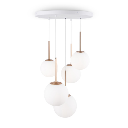 Lampa wisząca GOLD Basic form Maytoni MOD321PL-05G