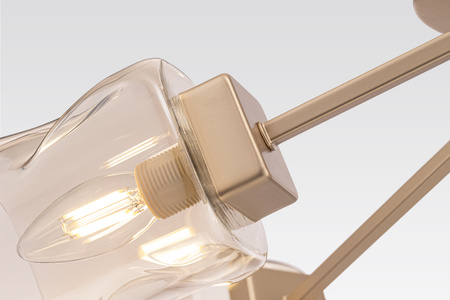 Lampa sufitowa Matte gold Isabella Maytoni MOD138CL-04MG