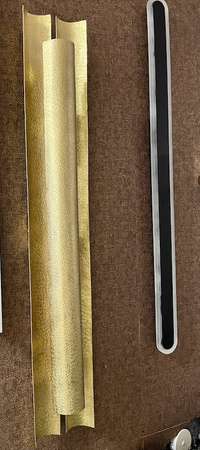 KINKIET MODENA ZŁOTY ULKN20 Unilight