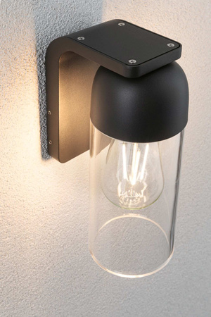 Oprawa elewacyjna LANTEA IP44 max.15W E27 230V antracyt  / aluminium