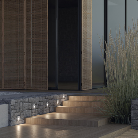 Oświetlenie schodów LED
 WHITE Bil Maytoni O015SL-L3W3K