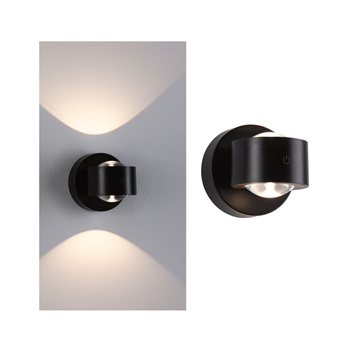 Mobile Wandl Zorik dim Sz Kst/Met PAULMANN PL71290