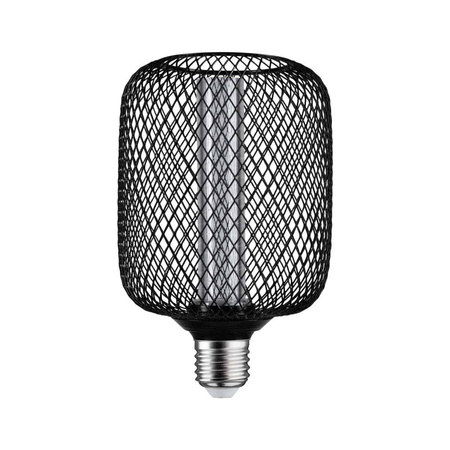 Źródło światła LED METALLIC GLOW ZYL czarny Spiral E27 4,2W 200lm 1800K 230V