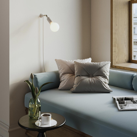 Duża okrągła podsufitka rozeta sufitowa Rose-One, średnica 200 mm, 2 otwory i 4 otwory boczne Creative cables BKROR203LF-KROR203LF102