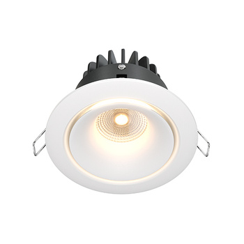 Downlight WHITE Yin Maytoni DL031-L12W3K-D-W