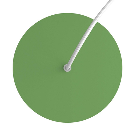 Duża podsufitka rozeta sufitowa okrągła Rose-One, średnica 200 mm, 1 otwór centralny i 4 otwory boczne Creative cables BKROR201F-KROVNR201F116