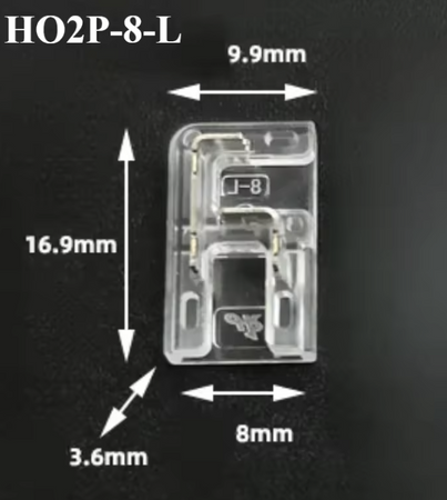 Nowy typ Złącze L 8mm do taśm LED COB – bezlutowe, szybkie połączenie