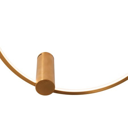 Maxlight c0239 plafon queen 60cm brushed gold 15w 3000k