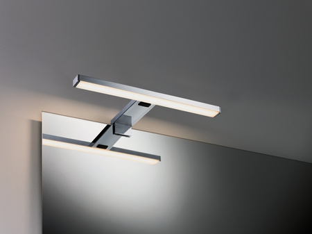 Oprawa ścienna SELO LED nad lustro 3.7W 400lm 300mm 2700/4000/6500K IP44 230V chrom / biały