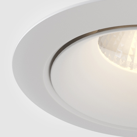 Downlight WHITE Yin Maytoni DL031-L12W3K-D-W