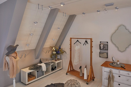 System linkowy DC zest Cardan max.8x7W GU5,3 Chr-m /Chrom 230V/12V DC 60VA metal