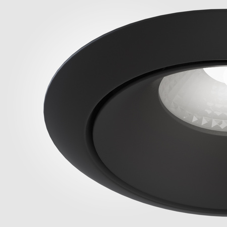 Downlight Czarny/Black Yin Maytoni DL031-L12W4K-D-B