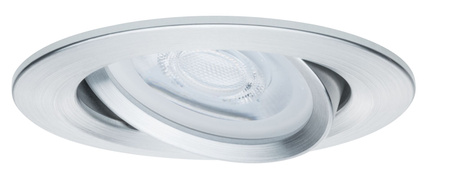 Oprawa do wbudowania NOVA  LED DIM wychylna GU10 max.35W 84mm 230V aluminium / auluminium