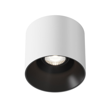 Lampa sufitowa White and black Alfa LED Maytoni C064CL-01-15W4K-D-RD-WB