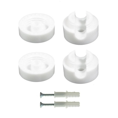 Uchwyt do kabli w oplocie o dużym przekroju 3x1 i 3x1,5 oraz do systemu EIVA - 2 sztuki Creative cables BFCP02-FCP02BIAx2