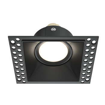 Downlight Czarny/Black Dot Maytoni DL042-01-SQ-B