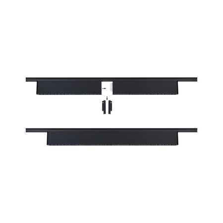 Oprawa na szynoprzewód URail ZELOS LED 3-STEP DIM 10W 1100lm IP20 4000K 230V czarny matowy / aluminium PAULMANN PL95716