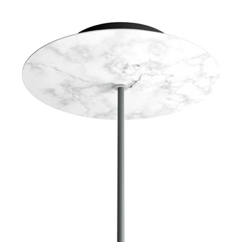 Duża podsufitka rozeta sufitowa okrągła Rose-One, średnica 200 mm, 1 otwór centralny i 4 otwory boczne Creative cables BKROR201F-KROVNR201F105