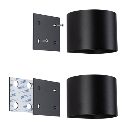 Mobile Wandl Nyora Sensor IP44 Sz Alu PAULMANN PL71284