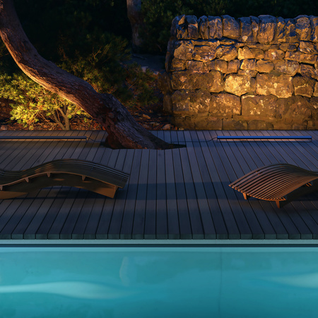 Lampa ogrodowa GREY Edge Maytoni O415FL-L15GR3K