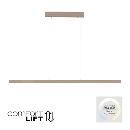 Lampa Wisząca Mosiądz ADRIANA COMFORT LIFT 003902-032877 Newgarden