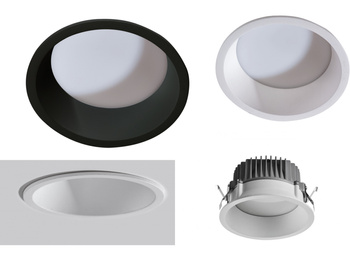 AIDA ROUND 9W 3000K BK Azzardo AZ4220