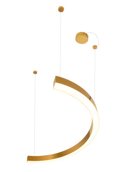 Maxlight Lotus P0422D Lampa Wisząca Złota