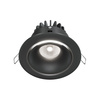 Downlight Czarny/Black Yin Maytoni DL031-L12W4K-B