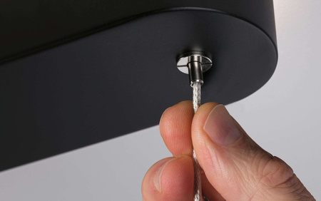 Lampa wisząca PURIC PANE LED 6x4,5W 3-STEP DIM  2700K 230V czarny / metal