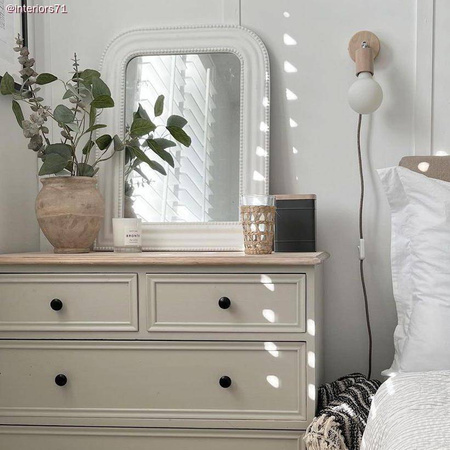 Drewniana okrągła podsufitka maskownica sufitowa Mini 1 otwór centralny i 2 otwory boczne Creative cables BKRL88FC2L-KRL88FC2L01